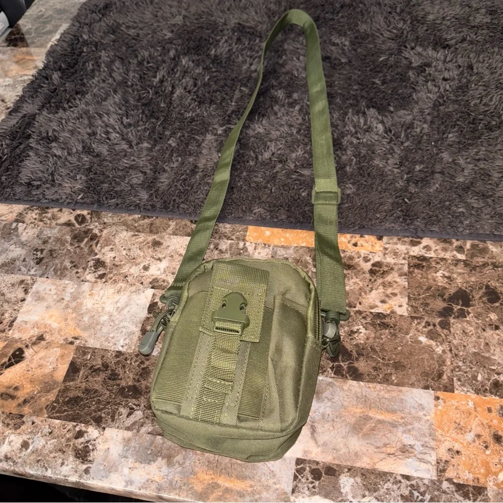 Olive Green Crossbody Bag